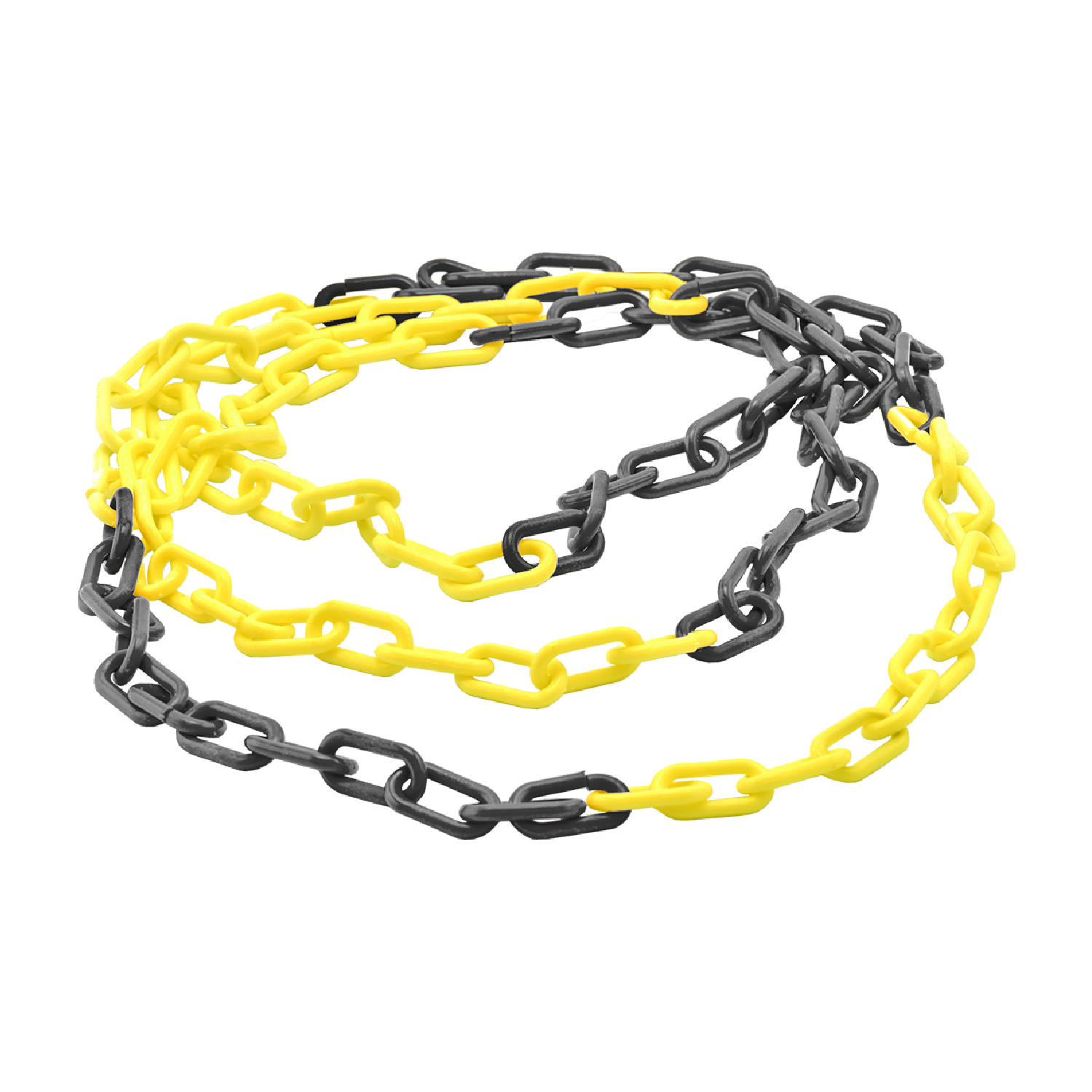 NT6668/SS-PLASTİK ZİNCİR 8 MM SARI SİYAH 