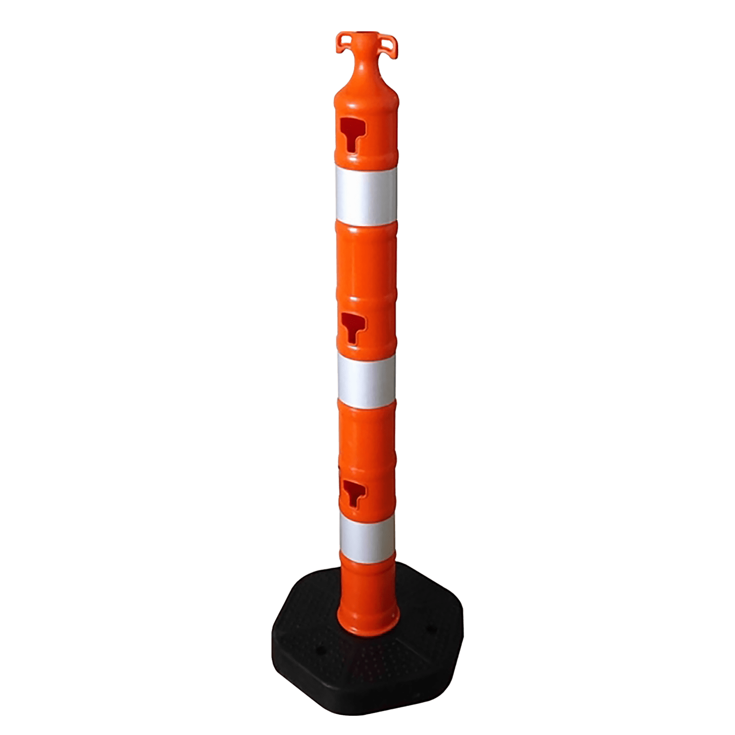 NT4115-KAUÇUK TABANLI DUBALI UYARI DİKME 110 MM