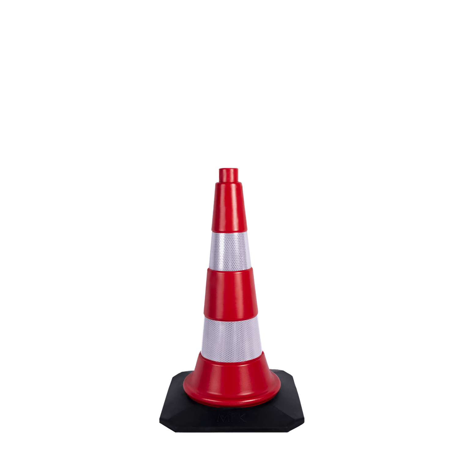 NT3550-50 CM TRAFİK VE REKLAM KONİSİ (KAUÇUK TABANLI)