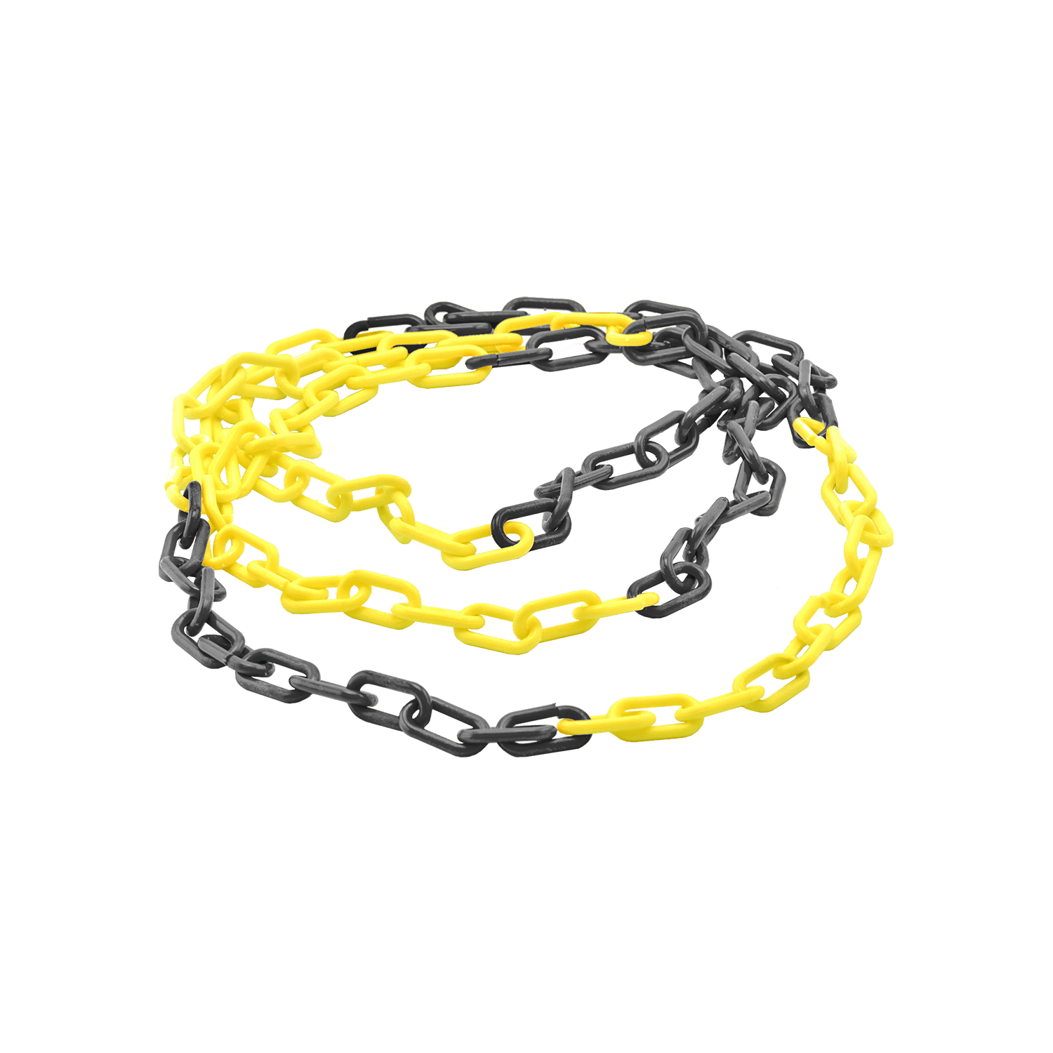 NT6666/SS-PLASTİK ZİNCİR 6 MM SARI SİYAH