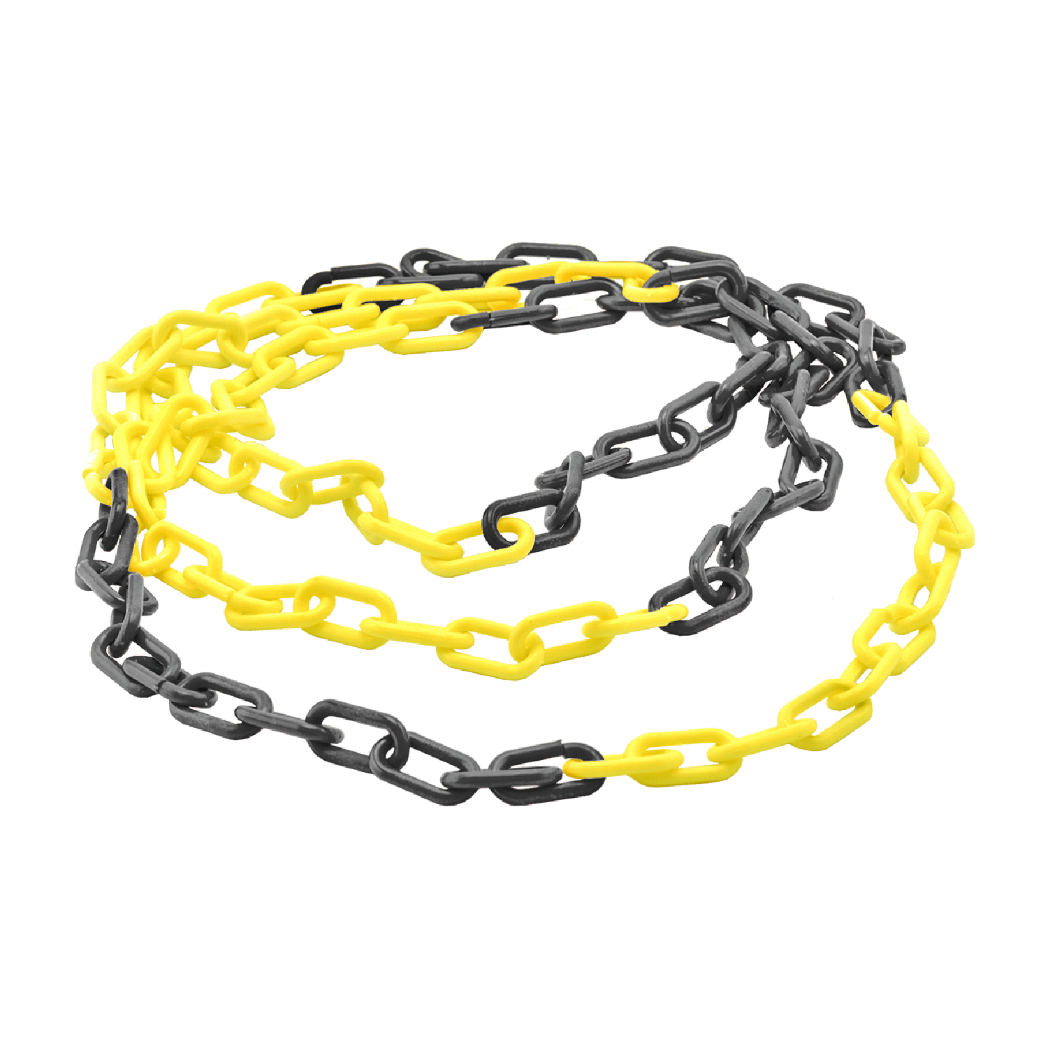 NT6668/SS-PLASTİK ZİNCİR 8 MM SARI SİYAH 
